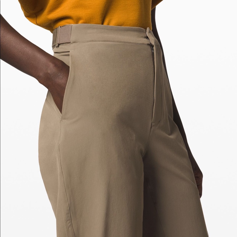 Lululemon Lab Esker Wide Leg Trousers - Picture 4 of 6